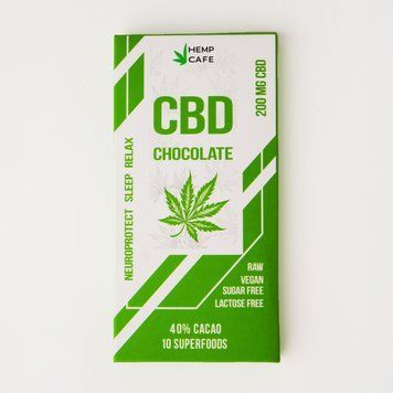 Шоколад темний "CBD" 200mg CBD