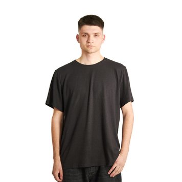 Футболка чоловіча з конопель Oversize чорна, M