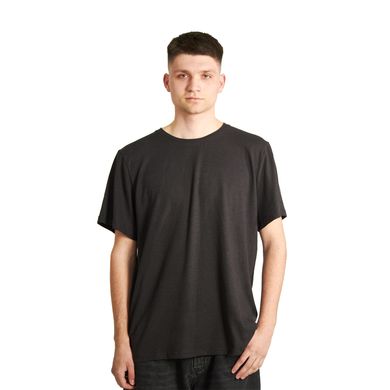 Футболка чоловіча з конопель Oversize чорна, S