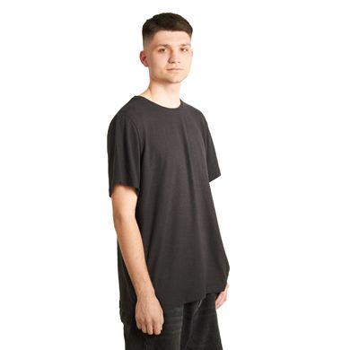 Футболка мужская из конопли Oversize черная, S