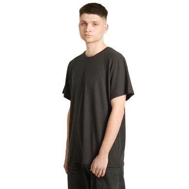 Футболка мужская из конопли Oversize черная, S