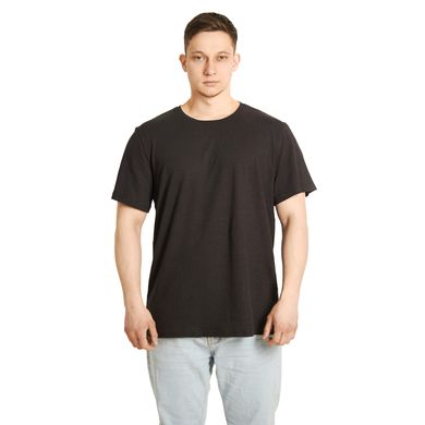 Футболка чоловіча з конопель Oversize чорна, S