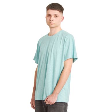 Футболка мужская из конопли Oversize бирюзовая, M