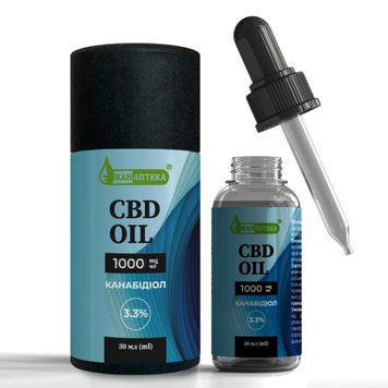 CBD OIL КБД Олія 3.3% 1000 мг