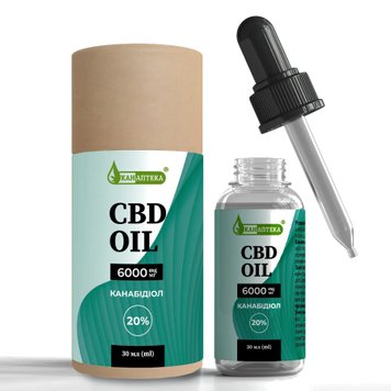 CBD Олія КБД OIL 20% 6000 mg