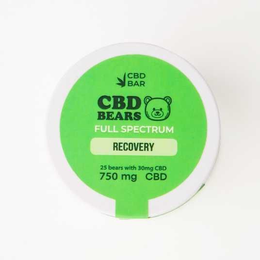 Желейные конфеты CBD 30 мг (25 шт) — Яблоко | Веган Изолят, 0% ТГК