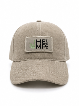 Конопляна кепка бежева Hemp, Бежевий
